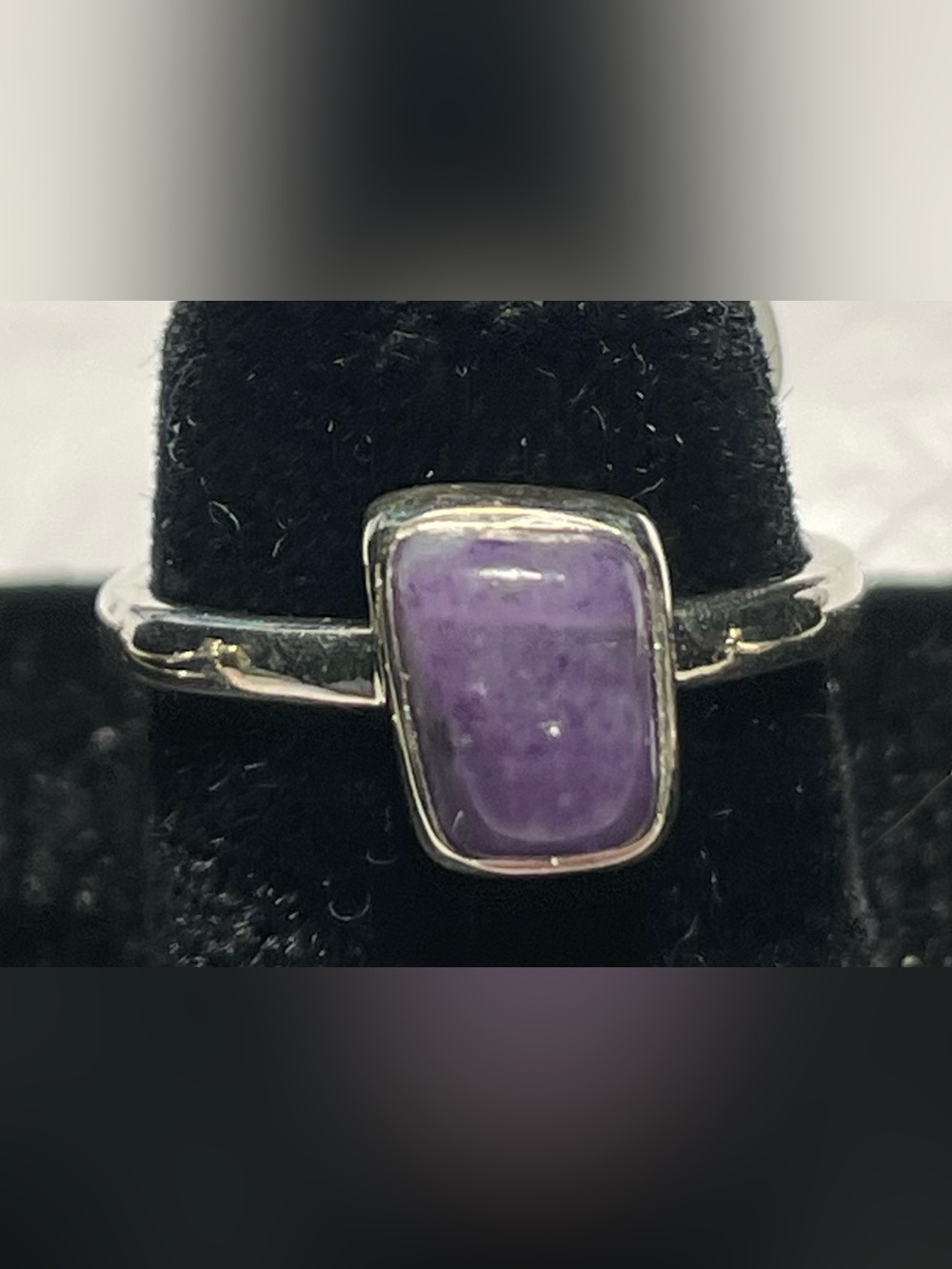 Sugilite ring